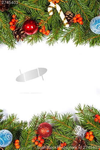 Image of Christmas background. Eve framework