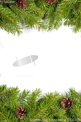 Image of Christmas background. Eve framework