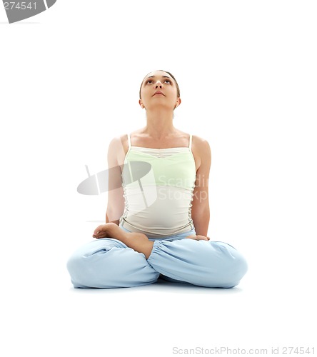 Image of padmasana lotus pose #2