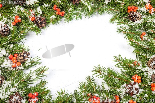 Image of Christmas background. Eve framework