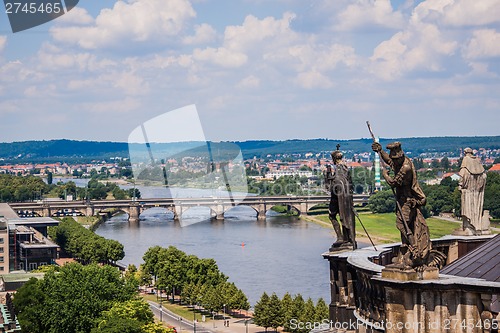 Image of Huge panorama of Dresden, Germany