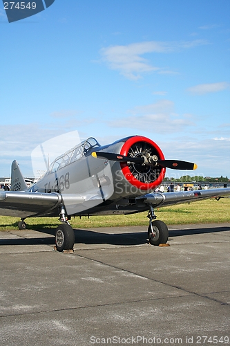 Image of British Harvard aircraft