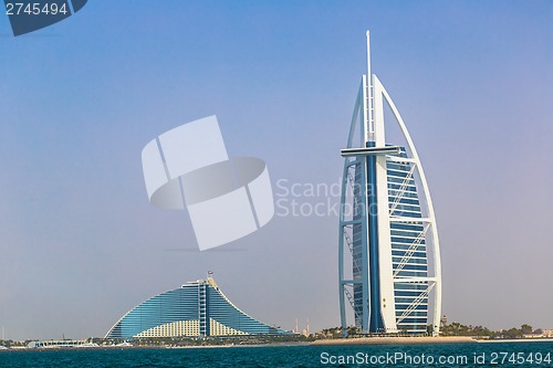 Image of Burj Al Arab is a luxury 5 stars hotel