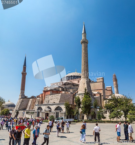 Image of Hagia Sophia, the monument most famous of Istanbul - Turkey