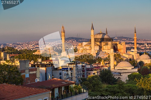 Image of Hagia Sophia, the monument most famous of Istanbul - Turkey