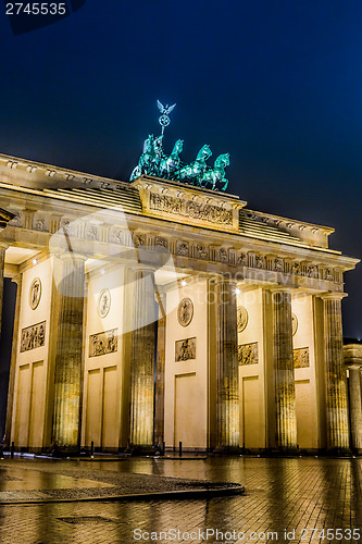 Image of Brandenburg Gate in Berlin - Germany