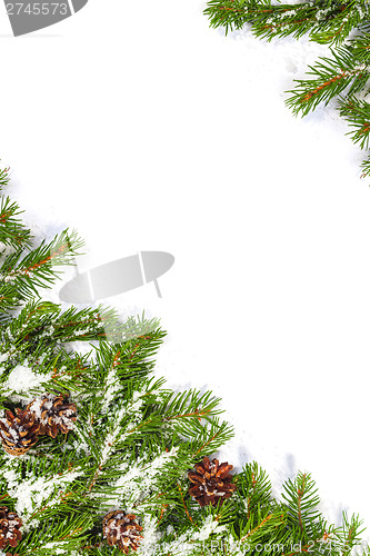 Image of Christmas background. Eve framework