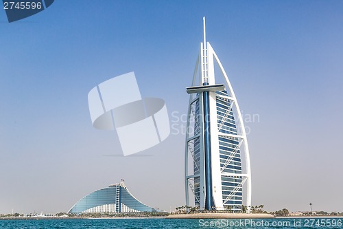 Image of Burj Al Arab is a luxury 5 stars hotel