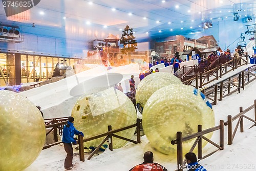 Image of Ski Dubai is an indoor ski resort with 22,500 square meters of s