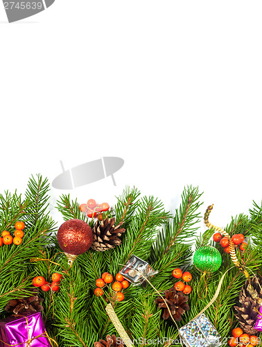 Image of Christmas background. Eve framework