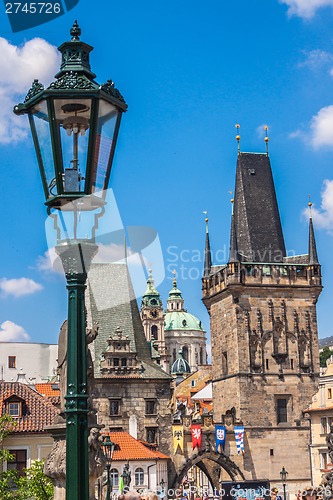 Image of Charles bridge in Prague
