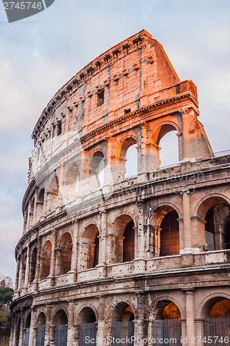 Image of Colosseum in Rome, Italy
