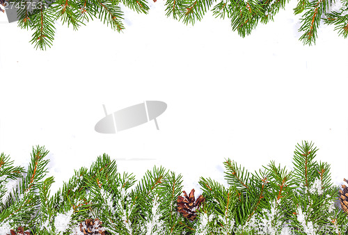 Image of Christmas background. Eve framework