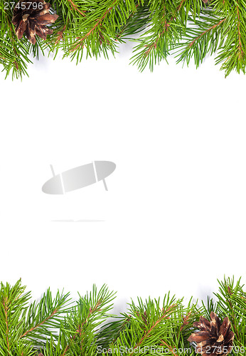 Image of Christmas background. Eve framework