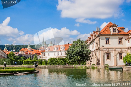 Image of Prague in summer