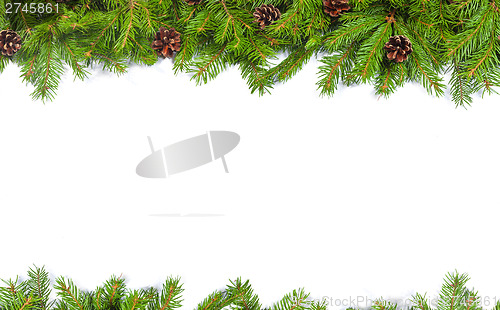 Image of Christmas background. Eve framework