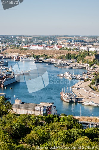 Image of In the port of Sevastopol. Ukraine, Crimea