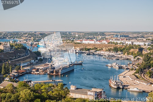 Image of In the port of Sevastopol