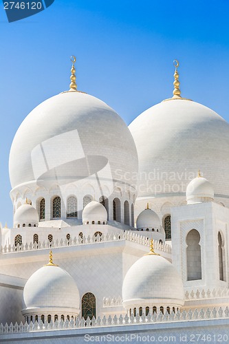 Image of Abu Dhabi Sheikh Zayed White Mosque