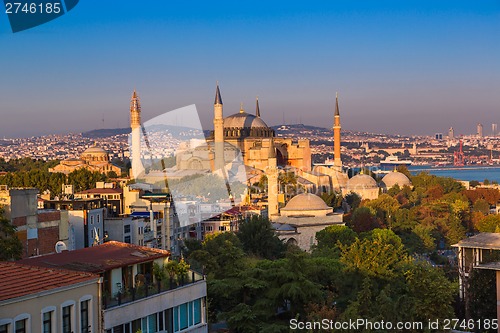 Image of Hagia Sophia, the monument most famous of Istanbul - Turkey