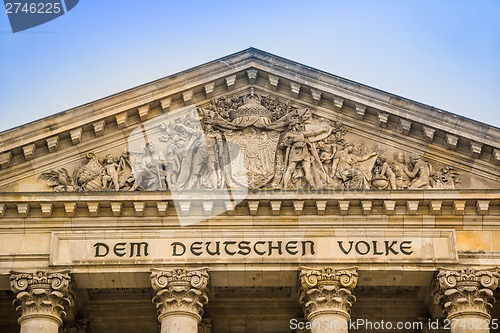 Image of Reichstag building in Berlin