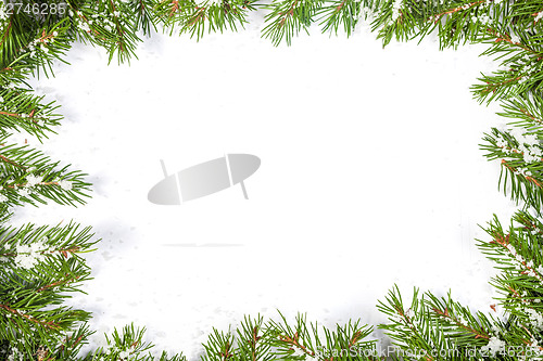 Image of Christmas background. Eve framework