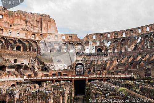 Image of Colosseum in Rome, Italy