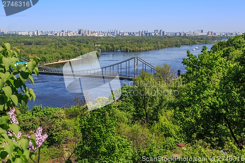 Image of Panorama of Kiev, Ukraine.