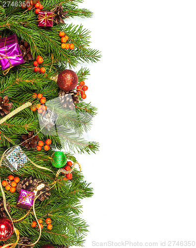 Image of Christmas background. Eve framework