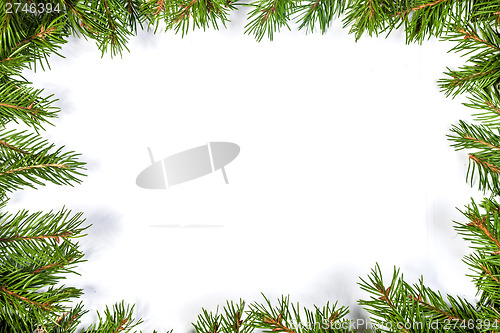 Image of Christmas background. Eve framework