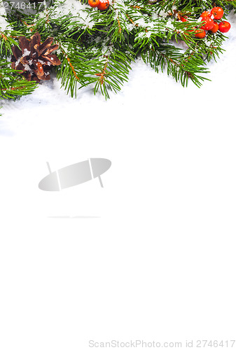 Image of Christmas background. Eve framework