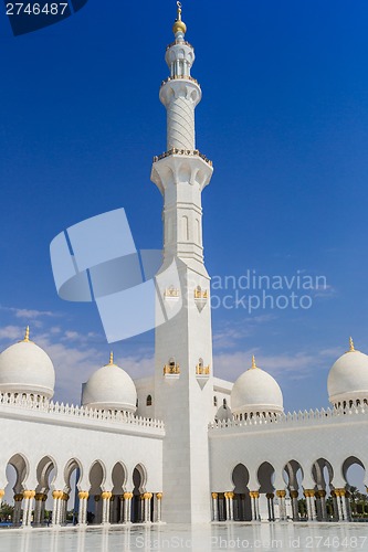 Image of Abu Dhabi Sheikh Zayed White Mosque