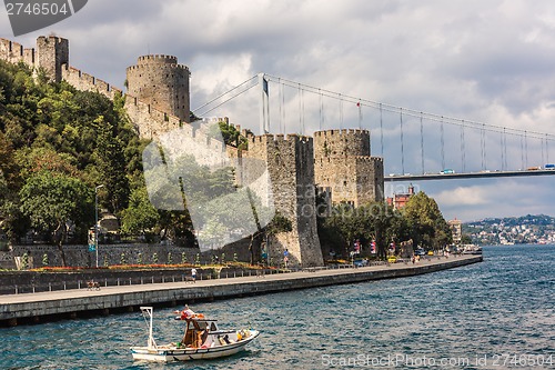 Image of Rumelian Castle also known as Castle of Europe medieval landmark