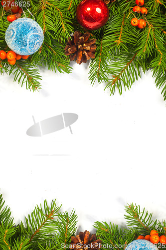 Image of Christmas background. Eve framework