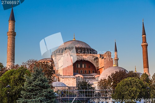 Image of Hagia Sophia, the monument most famous of Istanbul - Turkey