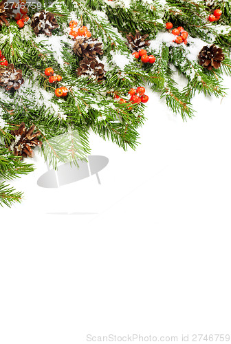 Image of Christmas background. Eve framework