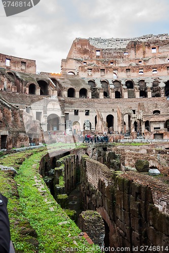 Image of The Iconic, the legendary Coliseum of Rome, Italy