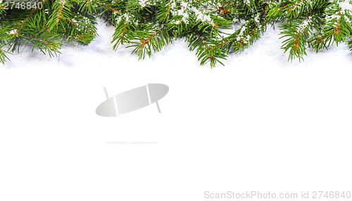 Image of Christmas background. Eve framework