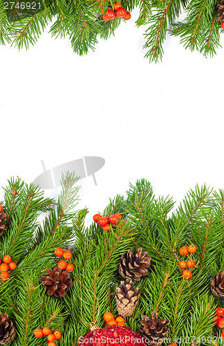 Image of Christmas background. Eve framework