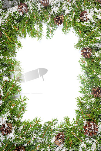 Image of Christmas background. Eve framework