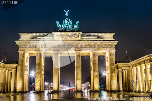 Image of Brandenburg Gate in Berlin - Germany