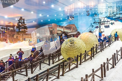 Image of Ski Dubai is an indoor ski resort with 22,500 square meters of s