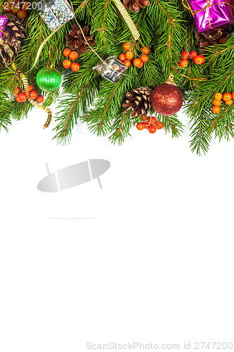 Image of Christmas background. Eve framework