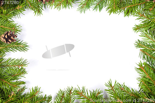 Image of Christmas background. Eve framework