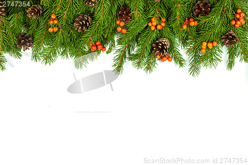 Image of Christmas background. Eve framework