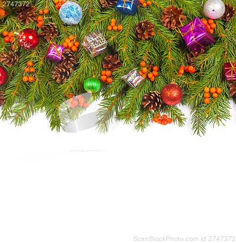 Image of Christmas background. Eve framework