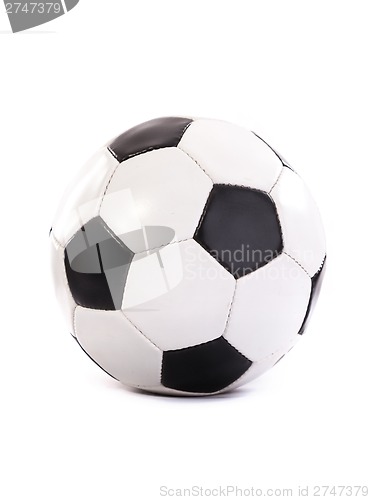 Image of Football ball isolated on a white background. Soccer ball