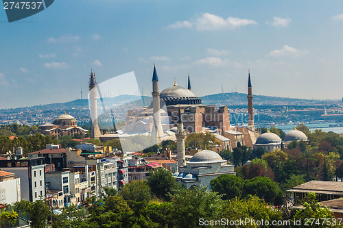 Image of Hagia Sophia, the monument most famous of Istanbul - Turkey