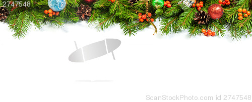 Image of Christmas background. Eve framework