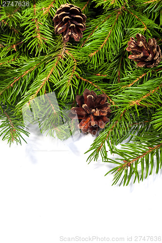 Image of Christmas background. Eve framework